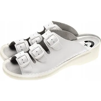 Pracovní obuv Pantofle Medibut bílé 39