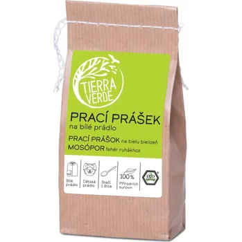 Prací prášek TIERRA VERDE Prací prášek z mýdlových ořechů na bílé prádlo 250g