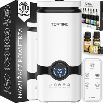 Zvlhčovač vzduchu Zvlhčovač vzduchu TopMac ZVLHČOVAČ VZDUCHU IONIZÁTOR 4L TM-NPJ7