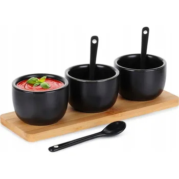 3x Misky MISKY na dipy, omáčky, svačiny, předkrmy miska na dip talíř