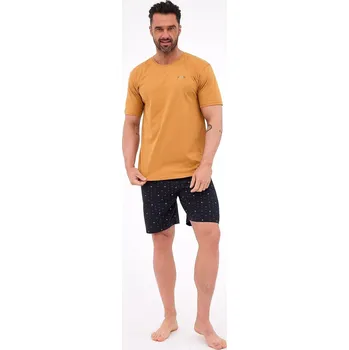 Pánská móda Pyžamo Cornette 326/317 Fox 2 cr/r 3XL-5XL pánské med 4XL