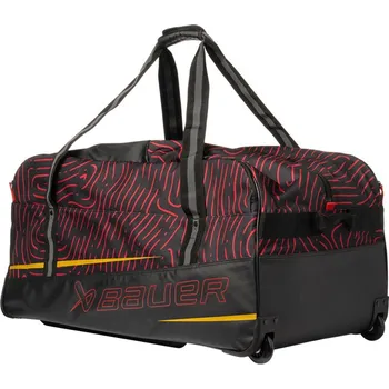 Sportovní taška Taška Bauer S24 PREMIUM Wheeled Bag Junior CLR MTO Barva: Clear
