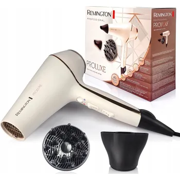 Fén Fén na vlasy REMINGTON s ionizací, 2x koncentrátor + DIFUZÉR, výkonný 2400 W Pearl