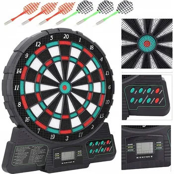 ŠTÍT NA ŠIPKY HRY ŠIPKY ELEKTRONICKÝ TERČ HRA PRO 8 HRÁČŮ