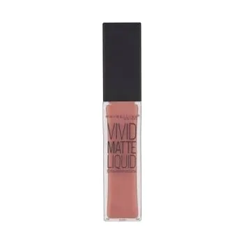 Lesk na rty Maybelline Vivid 50 Nude Thrill lesk na rty 8 ml odstíny hnědé a béžové