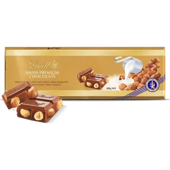 Čokoláda Lindt mléčná Čokoláda s ořechy 300 g