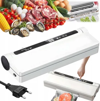 Vakuovačka AUTOMATICKÁ VAKUOVÁ BALIČKA POTRAVIN + FÓLIE