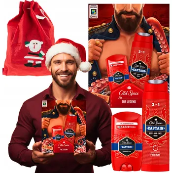 Kosmetická sada OLD SPICE deodorant + gel dárková sada pro muže - TAŠKA