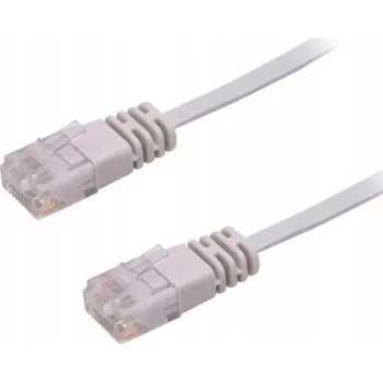 Síťový kabel Microconnect V-UTP610-FLAT Síťový kabel 10 m Cat6 U/UTP (UTP) Šedý