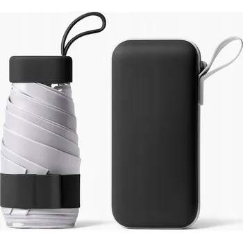 Kapesní skládací deštník kompaktní malý mini deštníček + pouzdro LEHKÝ