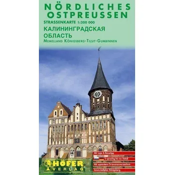 Severní východní Prusko (Memelland - Königsberg/Tilsit/Gumbinnen) 1:200 000 / automapa