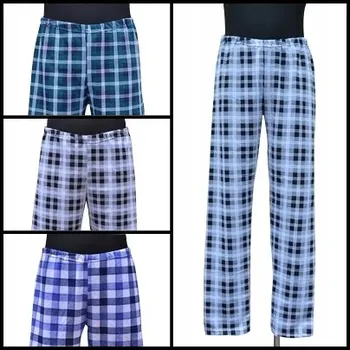 Pánské oblečení PYŽAMOVÉ KALHOTY DLOUHÉ NOHAVICE KOSTKA R 188 XXL SUTEX