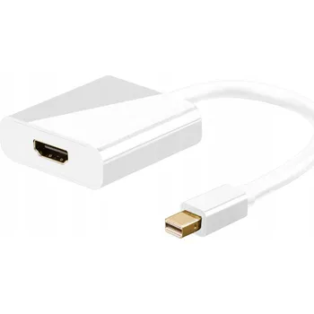 Video kabel Microconnect Mini DisplayPort-HDMI adaptér - (15 cm) 0,15 m Bílý