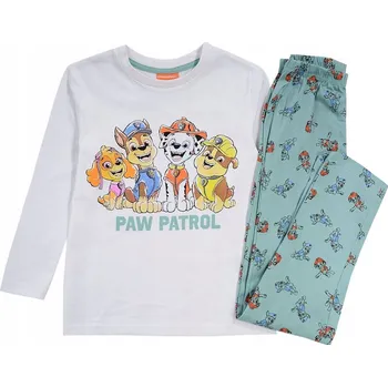 Chlapecké pyžamo CHLAPECKÉ PYŽAMO bavlna s dlouhým rukávem Tlapková patrola 122/128 ER01D