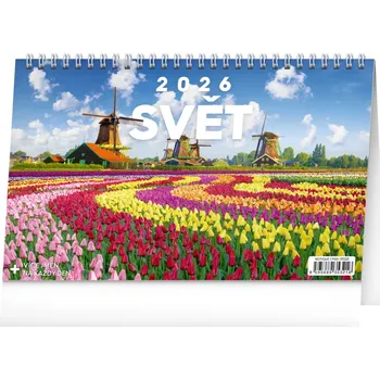 Kalendář Stolní kalendář Svět 2026