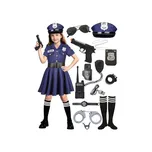 Dětský kostým Miulruma policejní dívčí