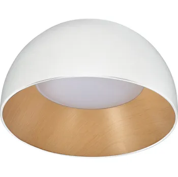 Stropní svítidlo Ligurie bílé dřevo 18W LED 35 cm