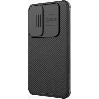 Pouzdro na mobilní telefon Kryt Nillkin CamShield PRO Samsung A56 5G černý (Ochranný kryt Nillkin CamShield PRO pro Samsung Galaxy A56 5G – černý s krytkou fotoaparátu)
