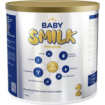 Kojenecká výživa Babysmilk Premium 2 pokračovací mléko colostrem (900 g)
