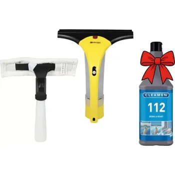 Vysavač na okno Benson Clean bezdrátový čistič oken + Cleamen 112 na okna 1 l ZDARMA