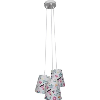 Dívčí závěsná lampa 3x40W E27