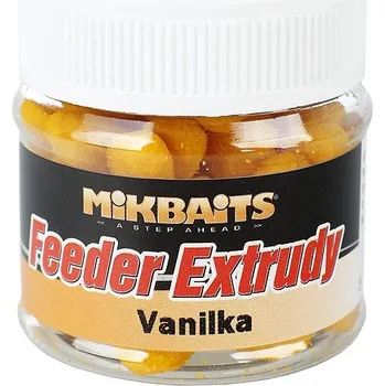 Nástraha Mikbaits Měkké feeder extrudy Vanilka 3 × 50 ml
