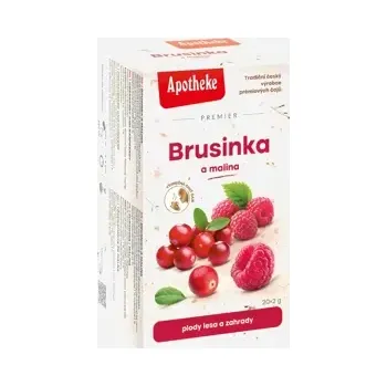 Čaj Brusinka a malina 40 g