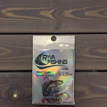 Rybářský háček KUMHO-PSTRUHOVÉ BEZHROTOVÉ HÁČKY TROUT SURE VEL4-10KS