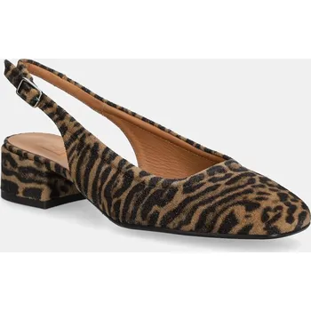 Dámské lodičky Semišové lodičky Billi Bi A8062.Leopardo hnědá 88X, EUR 37