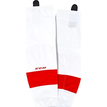 Hokejové štulpny CCM XSP Detroit Red Wings White Intermediate
