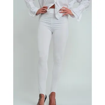 Dámské legíny Voga Móda Bílé kaliopky LOVERY Bílá, UNI S-L