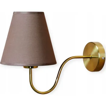 Nástěnné svítidlo Nástěnná lampa ASTORIA zlatá klasická stylová elegantní stínidlo E27