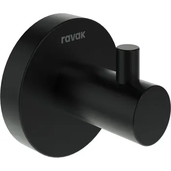 Držák na ručník Ravak KN 110.20BLM Háček, černá matná