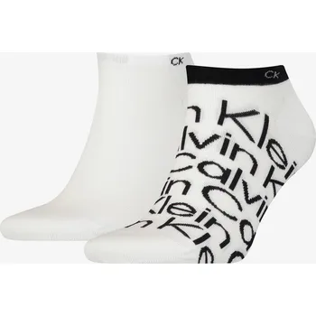 Pánské oblečení Calvin Klein Pánské Ponožky 2 páry Bílá 39-42 (2122086)