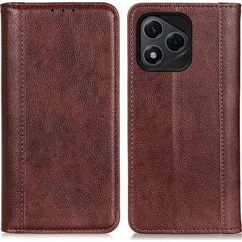 Pouzdro na mobilní telefon Flipové Pouzdro Erbord pro Honor 400 Lite hnědé