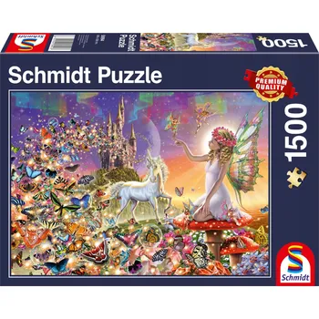Puzzle Schmidt Spiele Puzzle 1500 dílků Schmidt Spiele - PQ Puzzle 1500 dílků Puzzle Pohádková země