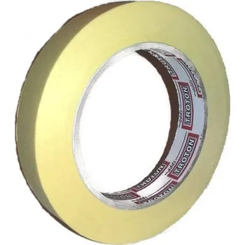 Lepicí páska Lakýrnická maskovací páska 25mm x 50m Troton žlutá