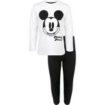 PYŽAMO MICKEY Erve 38286 bílo - černé Velikost: 98-104
