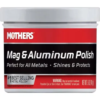 Lešticí pasta na kovy MOTHERS Mag & Aluminium polish 141 g