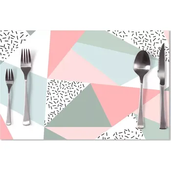 prostírání Sablio Prostírání Obrazce v něžných barvách: 40x30cm