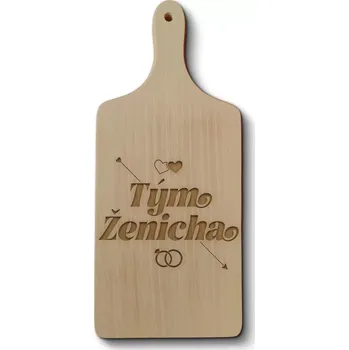 Kuchyňské prkénko Sablio Prkénko Tým ženicha