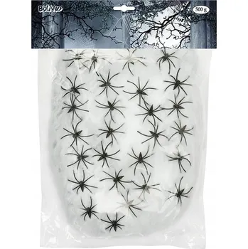 Obraz Pavučina s pavouky Halloween 500g Pavučina Síť