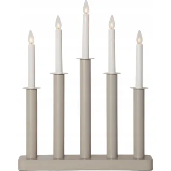 Svícen Dřevěný svícen Star Trading 45 cm