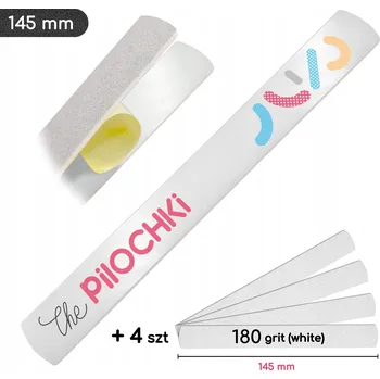 Akrylová báze pro rovný pilník 145 mm + 4 nástavce #180 – ThePilochki