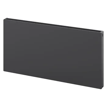 Radiátor Mexen Flat CF21 deskový radiátor 900 x 400 mm, boční připojení, 636 W, antracit - W421F-090-040-66 Pokojové ohřívače