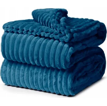 Prostěradlo Deka BestLowCost polyester 160 cm x 200 cm vícebarevná