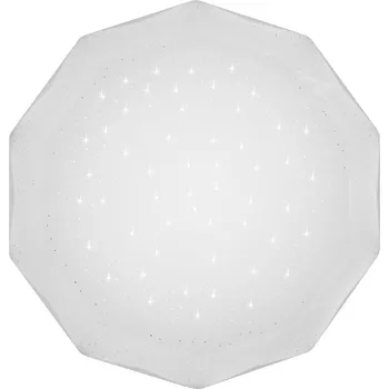 LED stropní světlo s efektem noční oblohy SKY EFECT - 10W, 6500K (studená bílá), 34cm, bílé