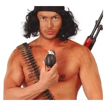 MAKETA GRANÁTU NÁMOŘNICKÁ MODRÁ RAMBO VOJÁK MILITARIA