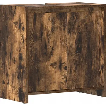 Koupelnový nábytek Koupelnová skříňka, kouřový dub, 60x33x61 cm
