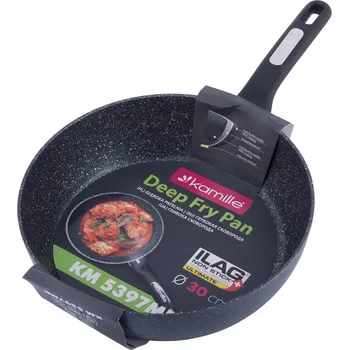 Pánev Tradiční pánev Kamille 30 cm s mramorovým povrchem